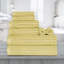 Ruvins Cotton Highly Absorbent 8-Piece Solid and Checkered Border Towel Set-180414471