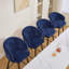  Tabouret de bar et de comptoir pivotant 26 po avec structure en métal-938769264