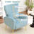 Upholstered Accent Chair With Pillow For Living Room-2069780813