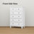 47.4" H Vertical 6-Drawer Dresser