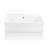 Sinber 24" x 17" x 6.3" White Rectangular Ceramic Above-Counter Bathroom Vessel Sink