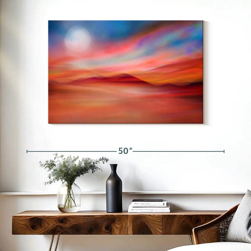 Avery Desert Moon, 26" H x 39" W