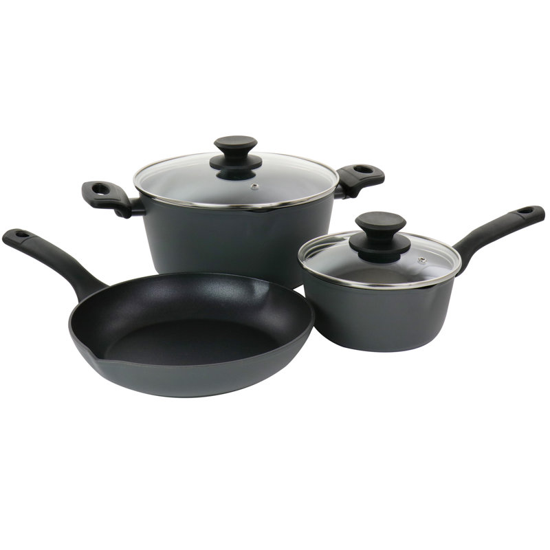 Batterie de cuisine antiadhésive en aluminium 5 pièces Oster Kingsway