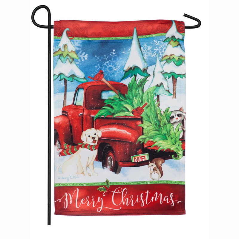 Ensemble de drapeaux en polyester 19 po x 12 po Hancox