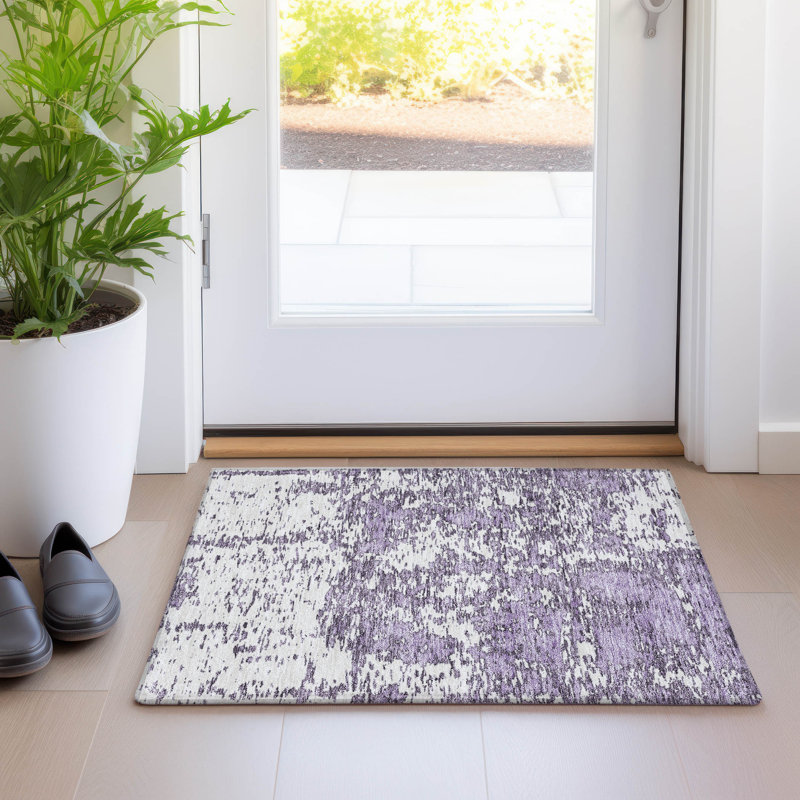 Tapis rectangulaire Alegandro avec envers antidérapant, Rectangle 1 pi 8 po x 2 pi 6 po