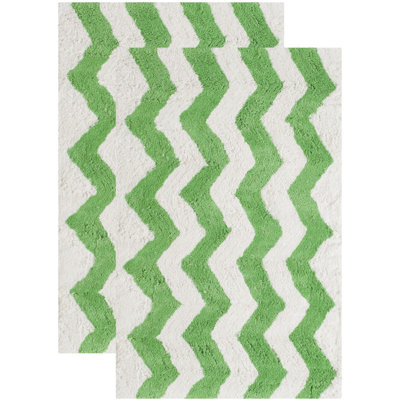 Tapis blé/blanc touffeté à la main Wadley