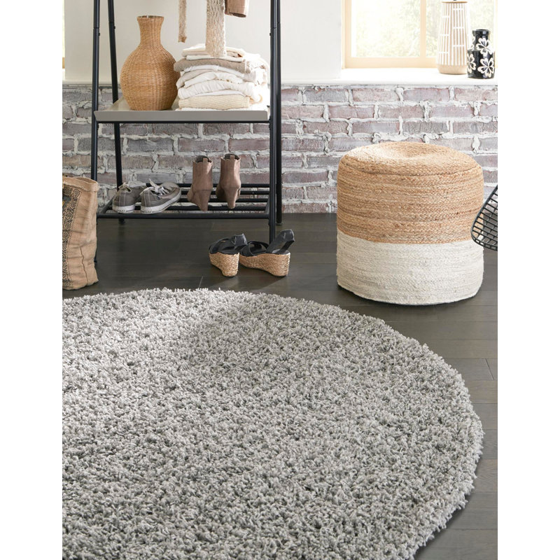 Santosha Shag Rug, Round 10'