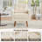 28.7" Mid-Century Modern 2 Piece Linen Upholstered Accent Chair-1323529461