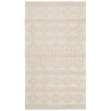 Natura Handwoven Wool/Cotton Beige Area Rug