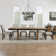 Gillyan Roatan 80-96" Extendable Table Dining Set