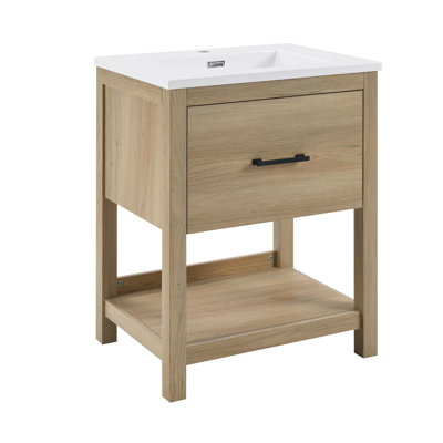 Calais 25" Single vanity with one drawer