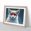 Blessed Fox - Single Picture Frame Print-1187621465-1187621467