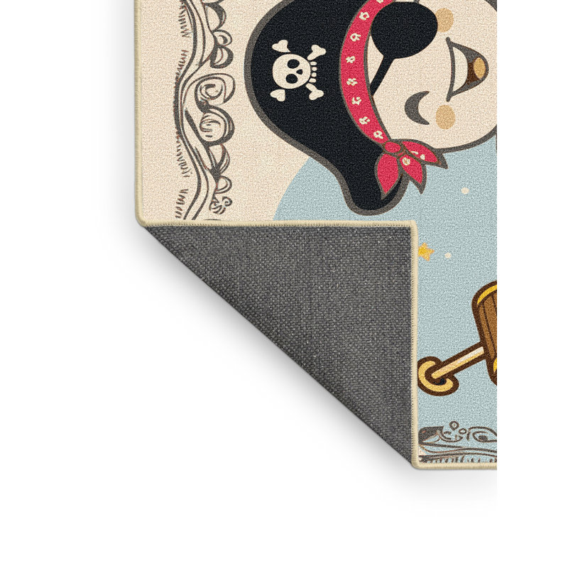 Tapis pour enfants Sunside Sails Pirates, Rectangle 4pi x 6 pi