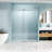 Frameless Shower Door Soft-closing Single Sliding