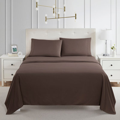 Microfiber Solid Colour Sheet Set