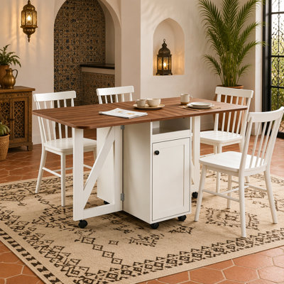Foldable dining table