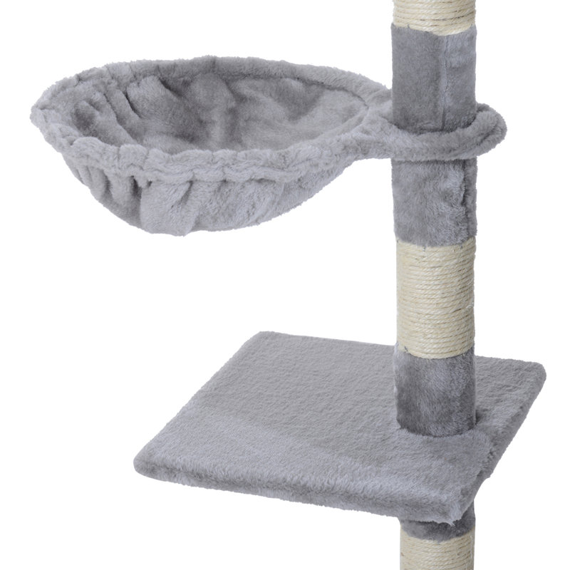 125cm H Cat Tree, Grey