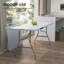 Table pliante en plastique de 1,83 m avec poignée, table de pique-nique portative pour l'extérieur et l'intérieur, blanche-921927675