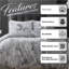 Cotton Blend Floral Duvet Cover with Pillowcases-1464043059