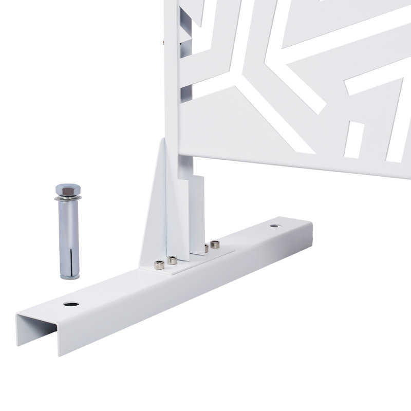 Outdoor & Indoor Privacy Screen, White