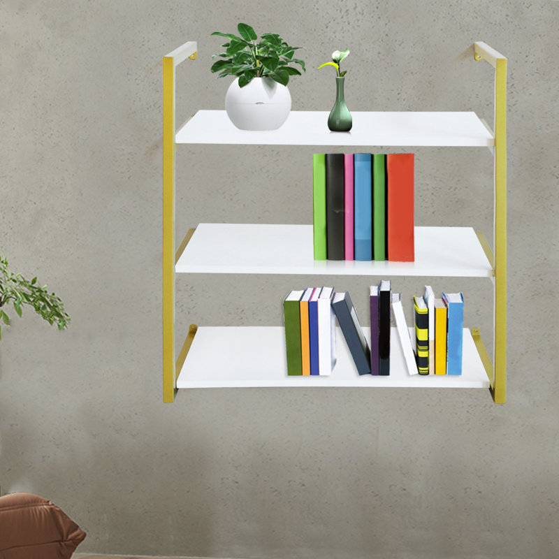 Nalea 3 Piece Iron Floating Shelf