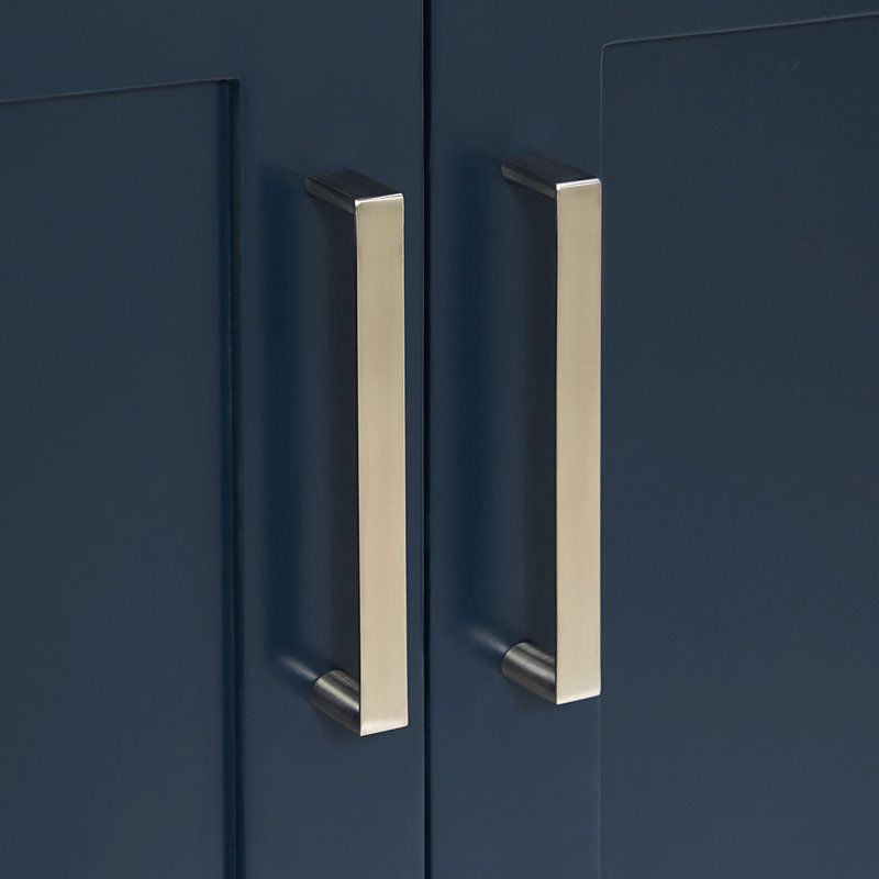 54'' W Single Bathroom Vanity Base, Midnight Blue