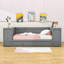 Lit de jour simple en bois avec accoudoirs et lit gigogne Dobb-1626207575