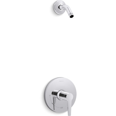 Pitch Rite-Temp Shower Trim Set, Less Showerhead