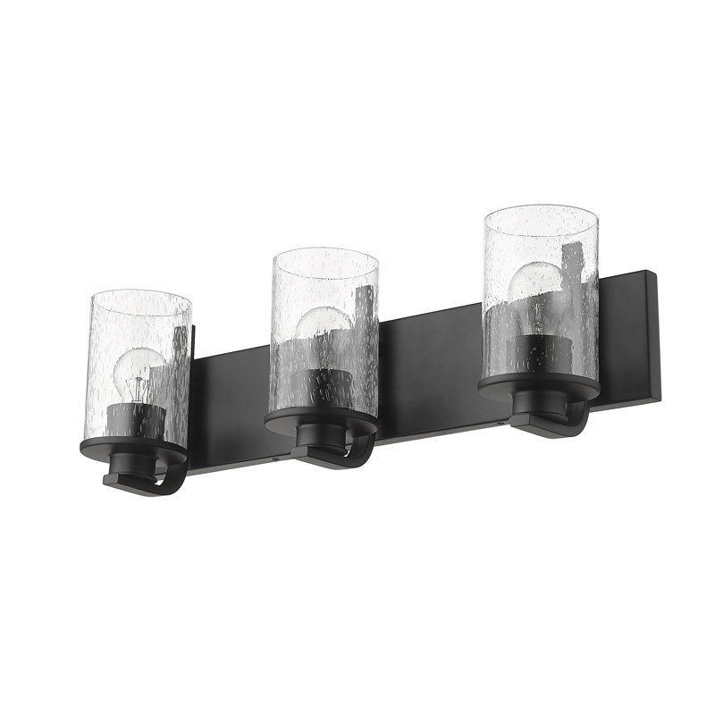 Foua 3 - Light Dimmable Vanity Light, Matte Black