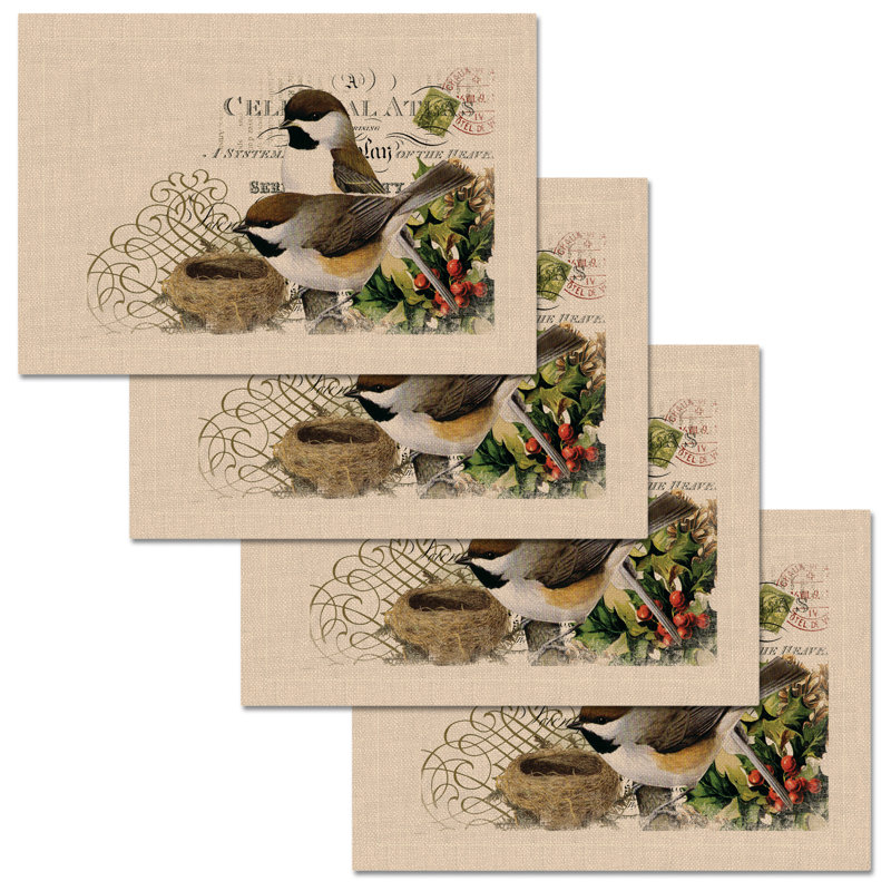 Polyester Animals/Nature Rectangle Placemat