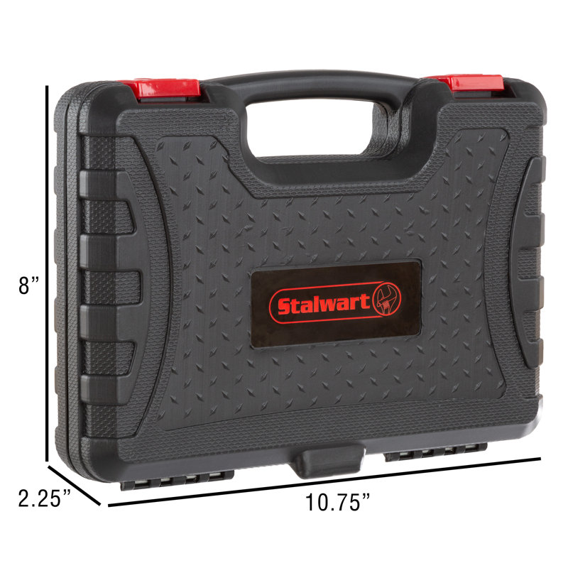 102 Piece Heat Treated Tool Kit with Carrying Case