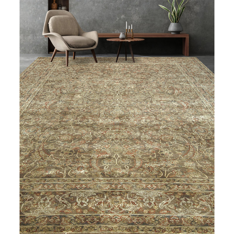 Hand Knotted Wool Indoor Rug