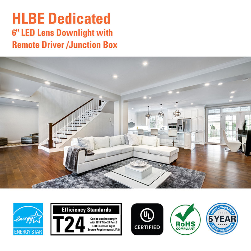 12-Pack White Aluminum Ultra-Thin LED Recessed Ceiling Lights