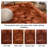 Saavedra Liza Terracotta Glam Solid Shag Plush Area Rug-56522210