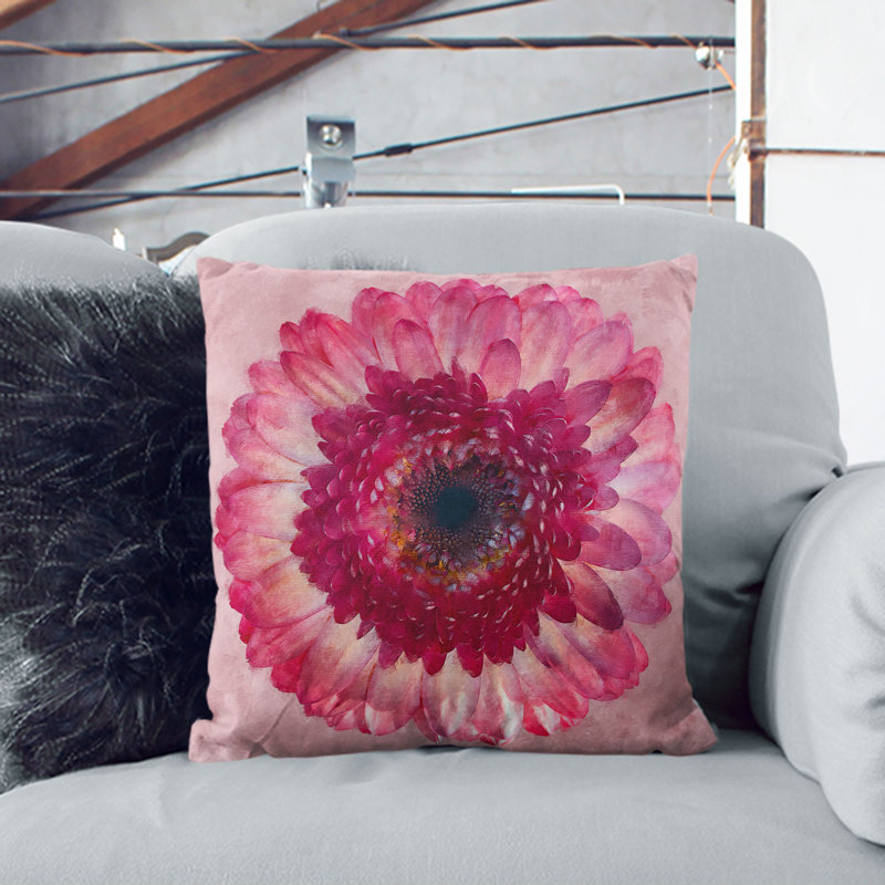Square Throw Cushion, 40cm H x 40cm W x 15cm D