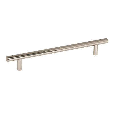 Bar Pulls 7-9/16 inch (192mm) Center-to-Center Polished Nickel Cabinet Pull
