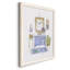 «Sketchy Bath II», peinture sur toile encadrée-1328345214-1328345212