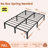 Bed Frame, Heavy Duty Metal Platform Bed Frame with Durable Iron Slat Support and Legs, No Box Spring Required, No Screws Needed, Support Up to 800 Lbs-177366973-187727491