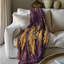 Violet vieilli - couverture sherpa de qualité supérieure 1 pièce-99534604