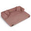 Grand canapé-lit convertible 3-en-1 grand lit, sans lit, futon, canapé-lit pliable avec poches de rangement, compression dans une boîte-2104182604