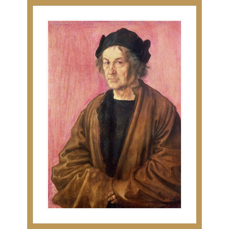 «Albrecht Durer's Father» par Albrecht Dürer, impression giclée sur cadre, H 41,5 po x l 31,61 po