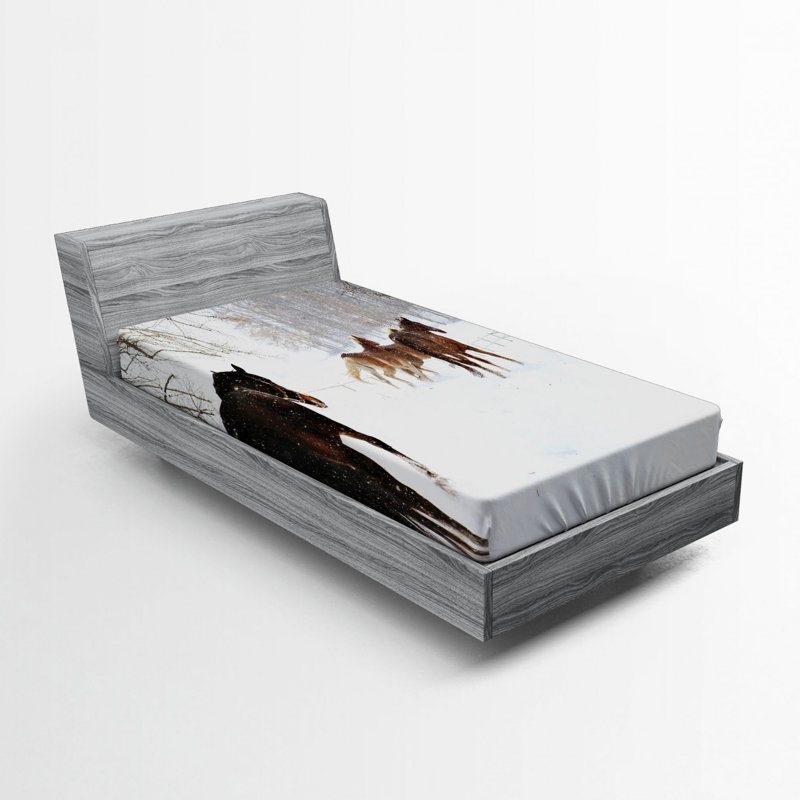 Microfiber Fitted Sheet, Twin Fitted Sheet