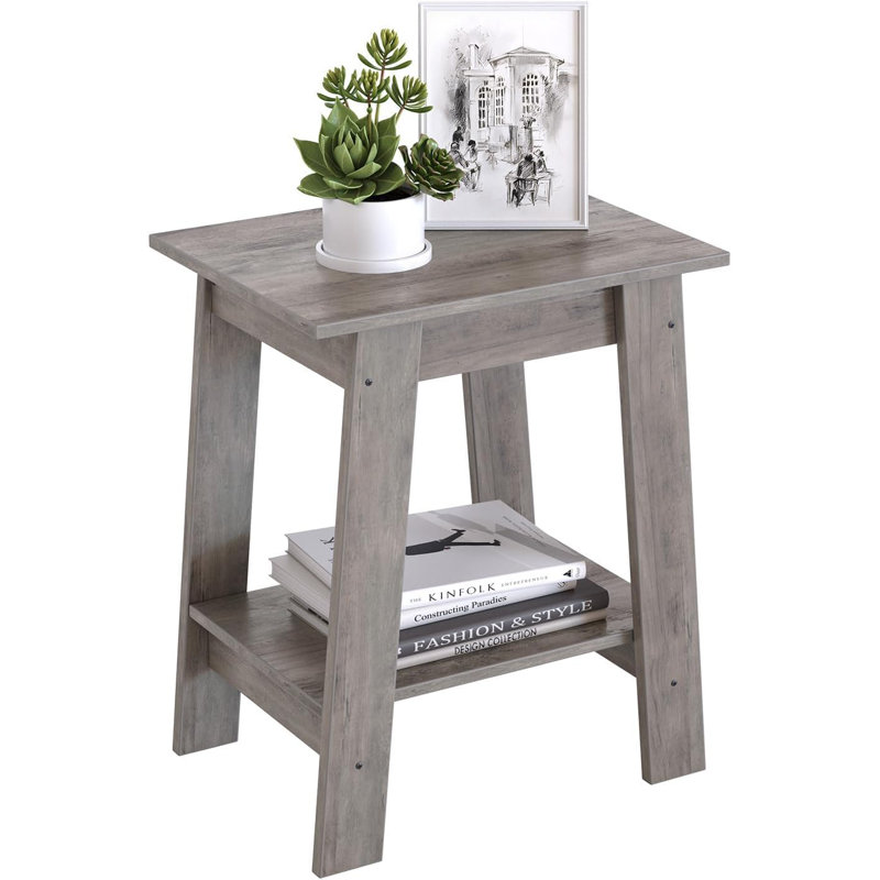 End Table, Grey