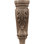 Support en bois / corbeau H 15,5 po x l 5,125 po x P 3,375 po