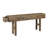 Console cachée en bois massif 84 po