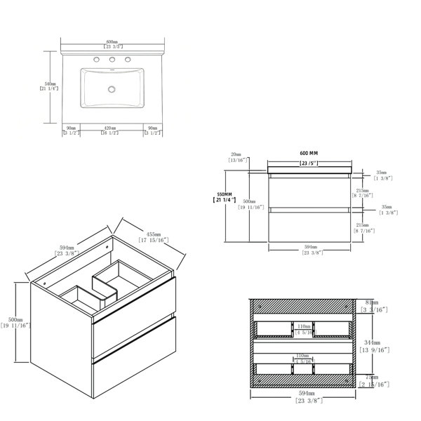 Dimensions du produit