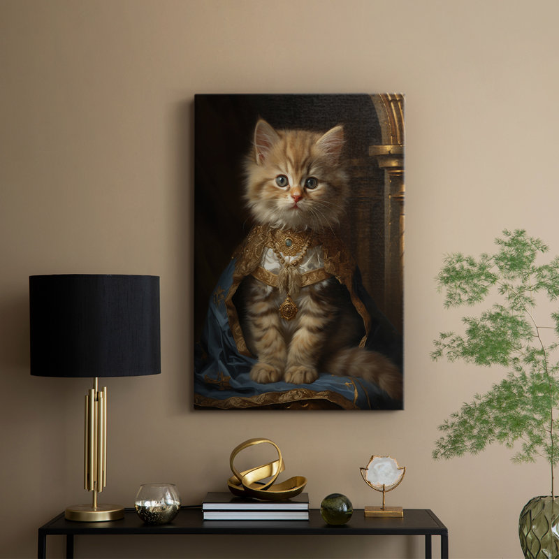 ANIMALS Series CXCIX -Custom Wrapped Gallery Cavas, 27" H x 18" W