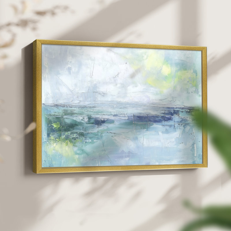 Abstract Series-LXX -Framed Print - Restickable, 22" H x 28" W