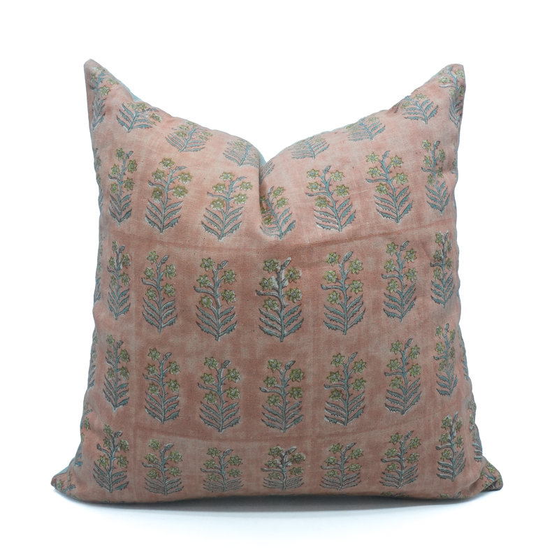 Modern Decorative Pure Linen Pillow Cover – Handmade Elegant Cushion Case-Indradhanush, 14x36
