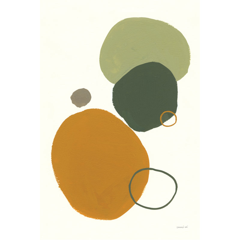 Stepping Stones by Danhui Nai - Wrapped Canvas Painting, 91cm H x 61cm W